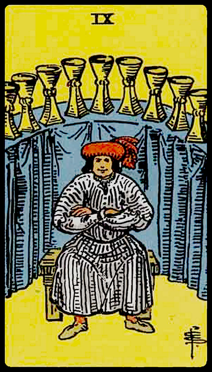 Nine of Chalices