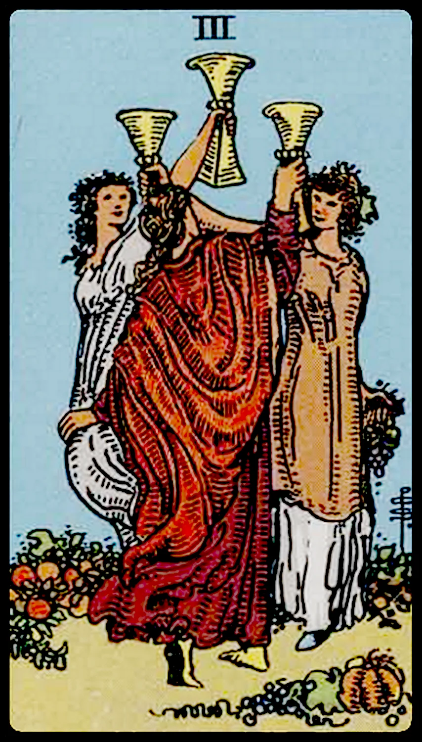Three of Chalices