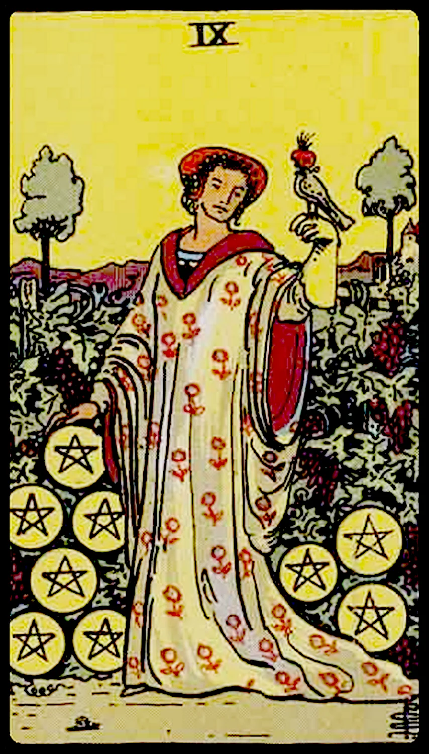 Nine of Pentacles