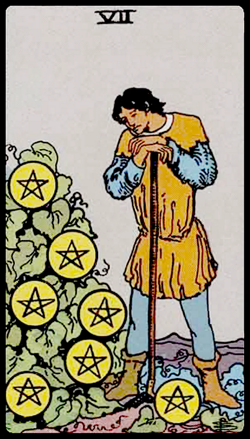Seven of Pentacles