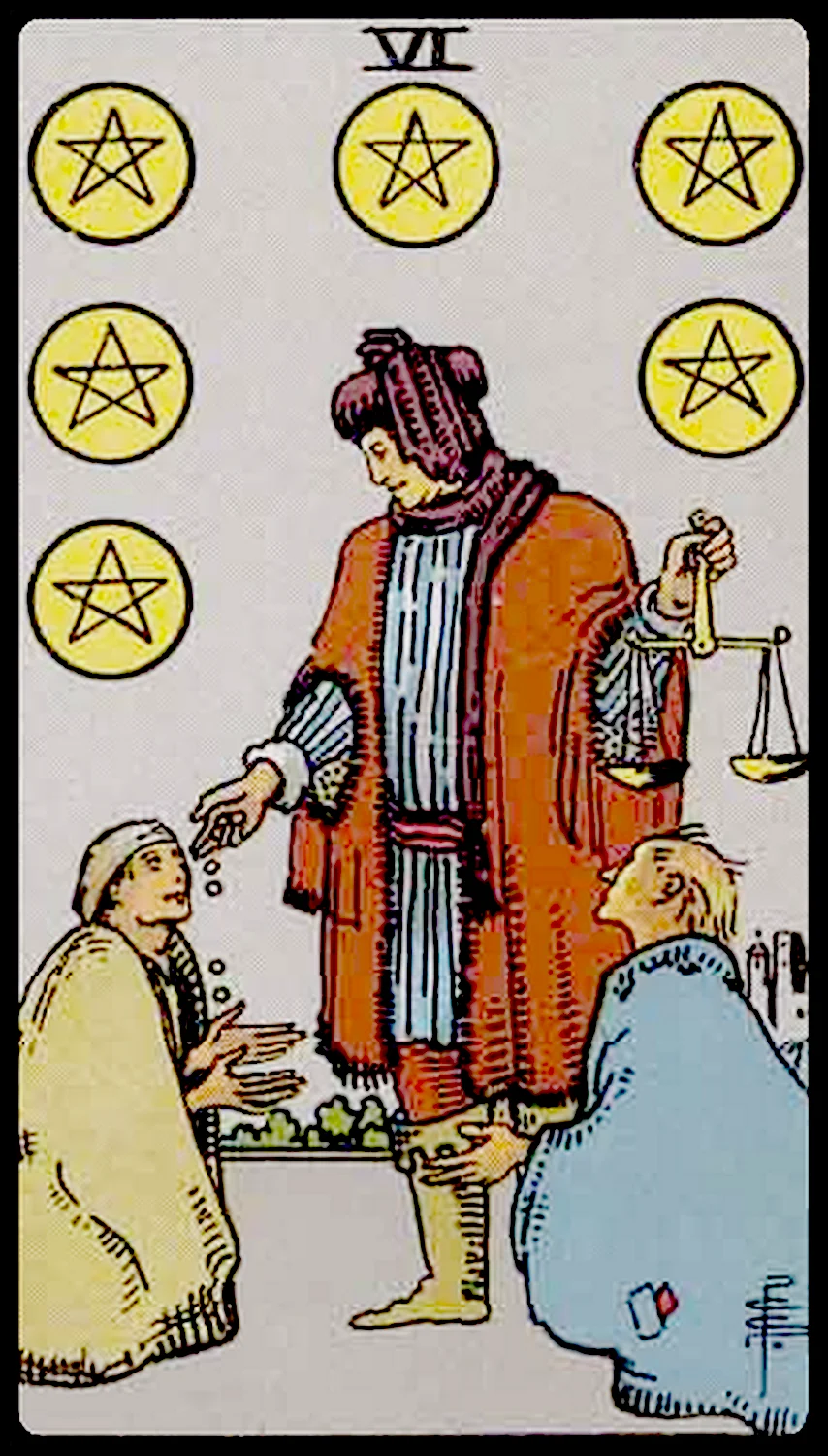 Six of Pentacles