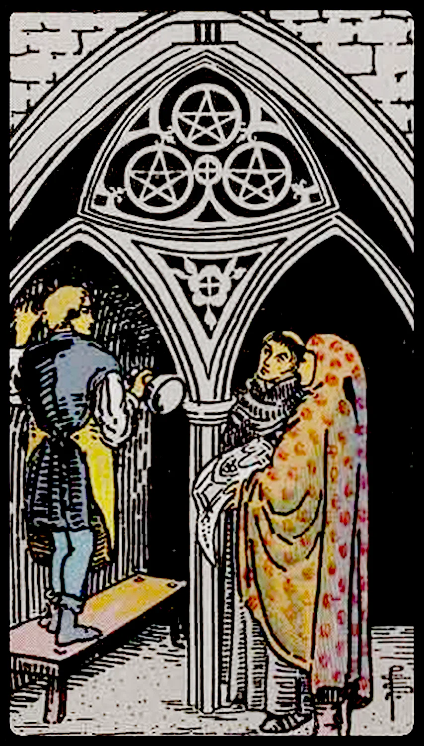 Three of Pentacles