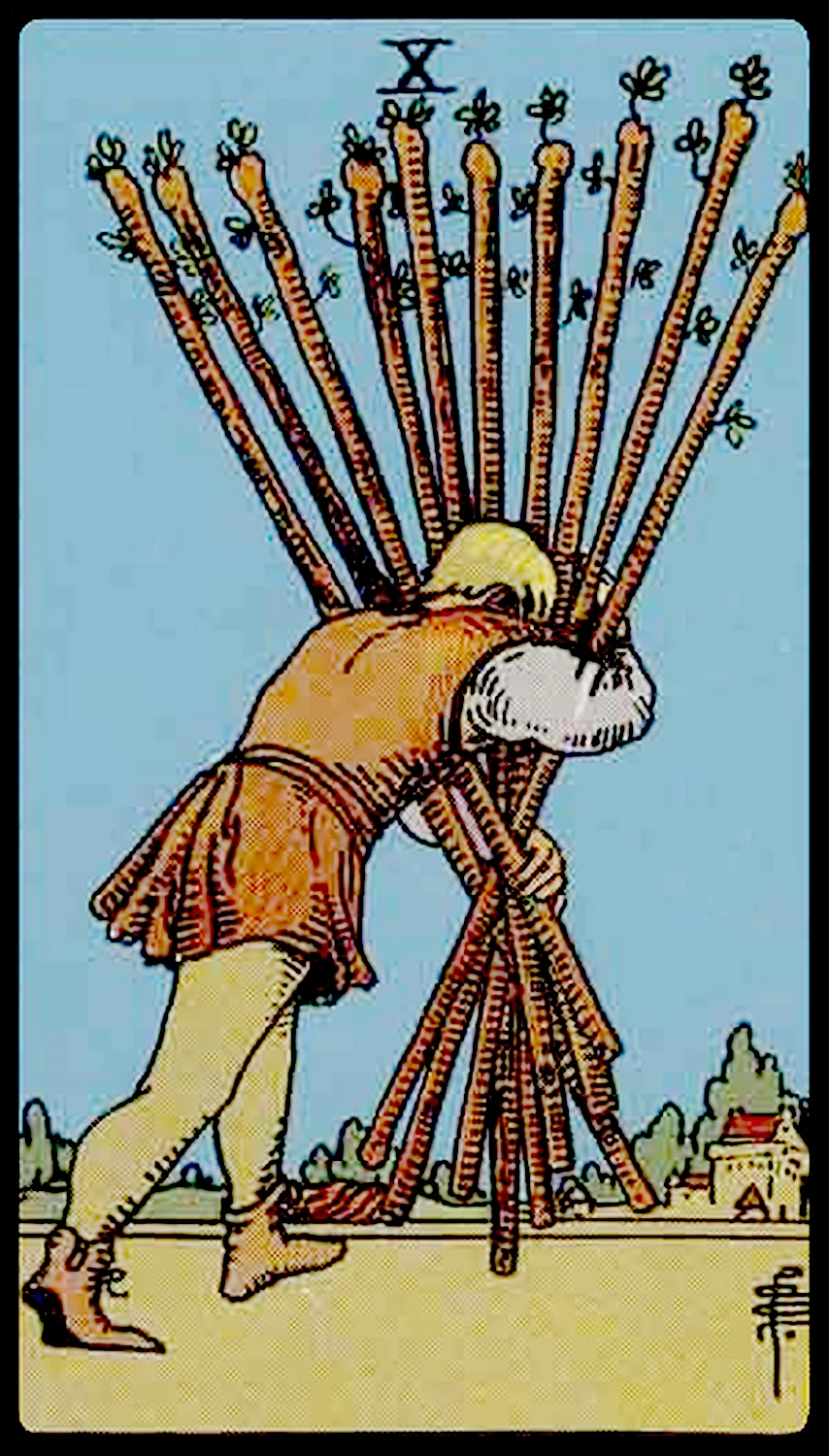 Ten of Wands